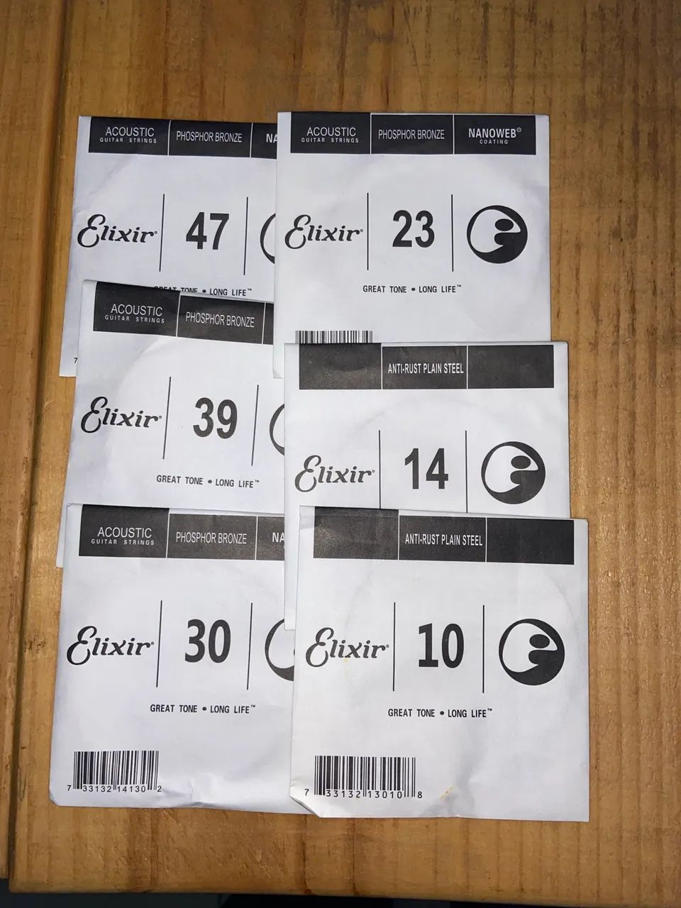 Cordas elixir para violão de aço 10 - Foto 3