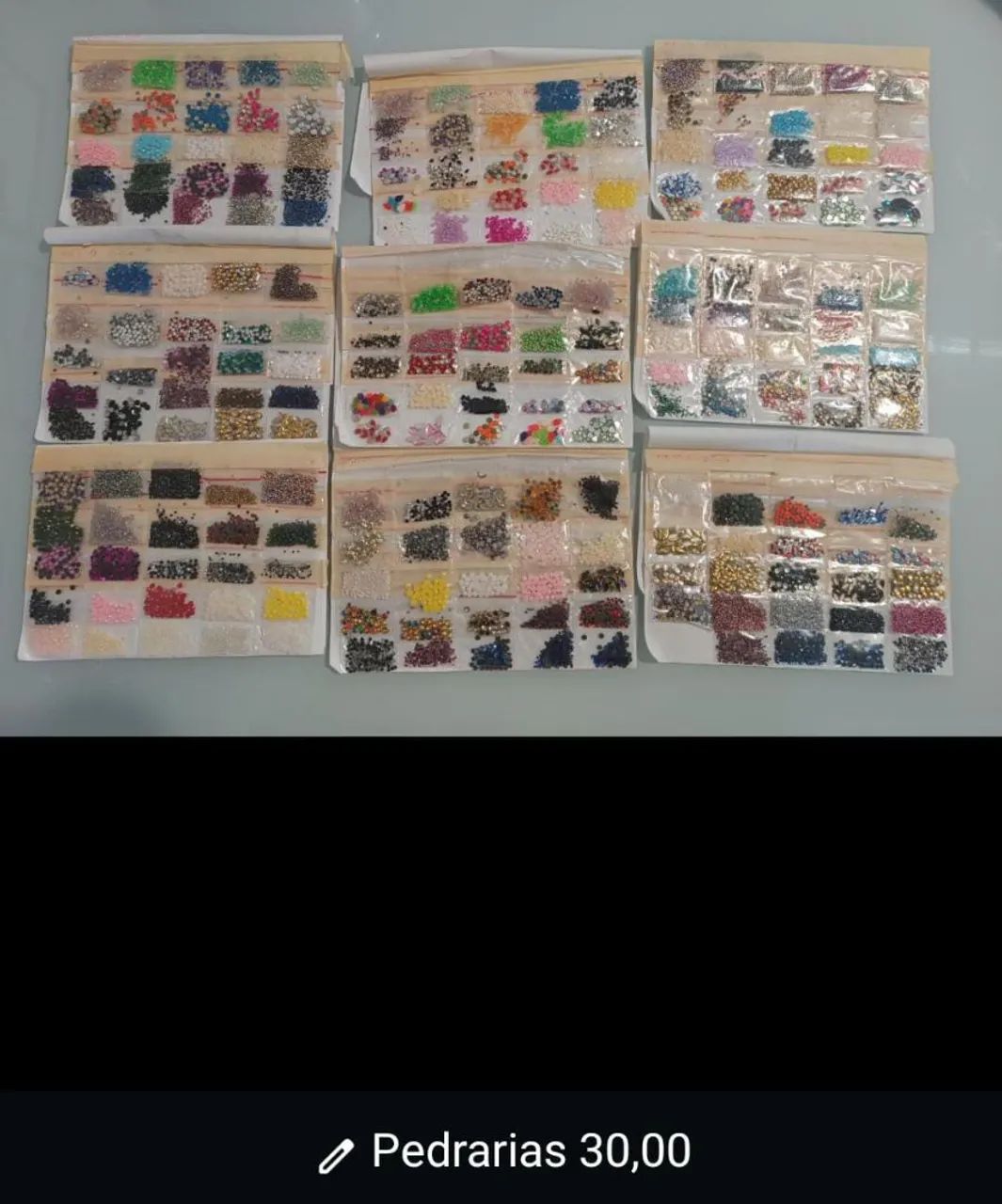 Kit pedrarias de unhas - Foto 2