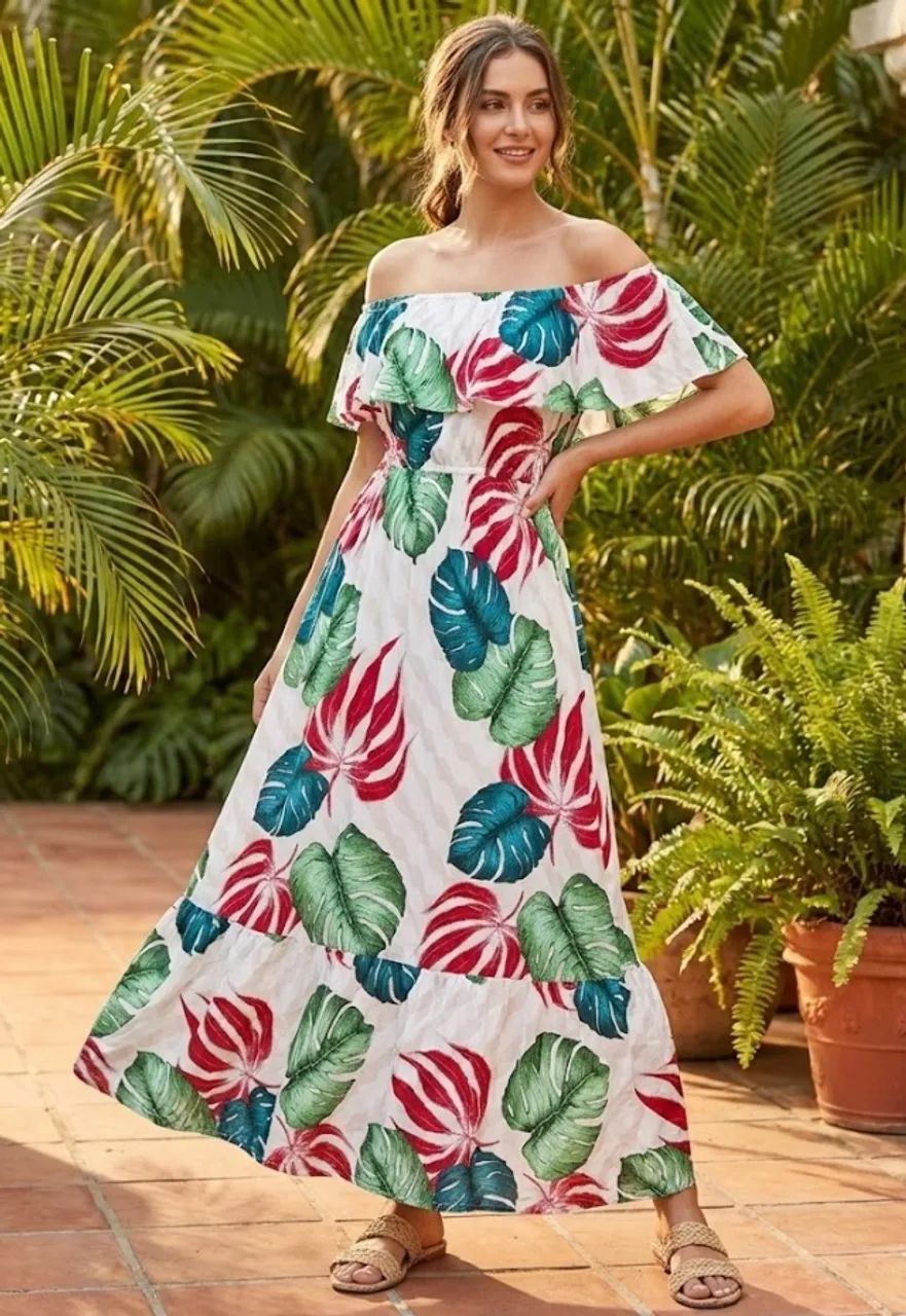 Vestido longo M novo - Foto 2