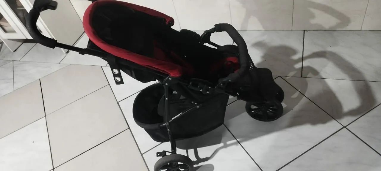 Carrinho e bebê conforto  - Foto 3