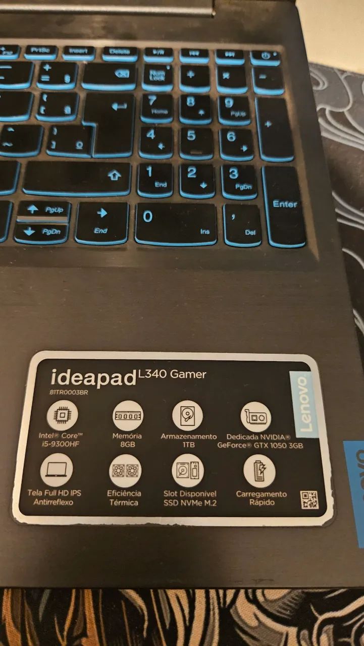 Notebook Lenovo l340 gamer - Foto 3