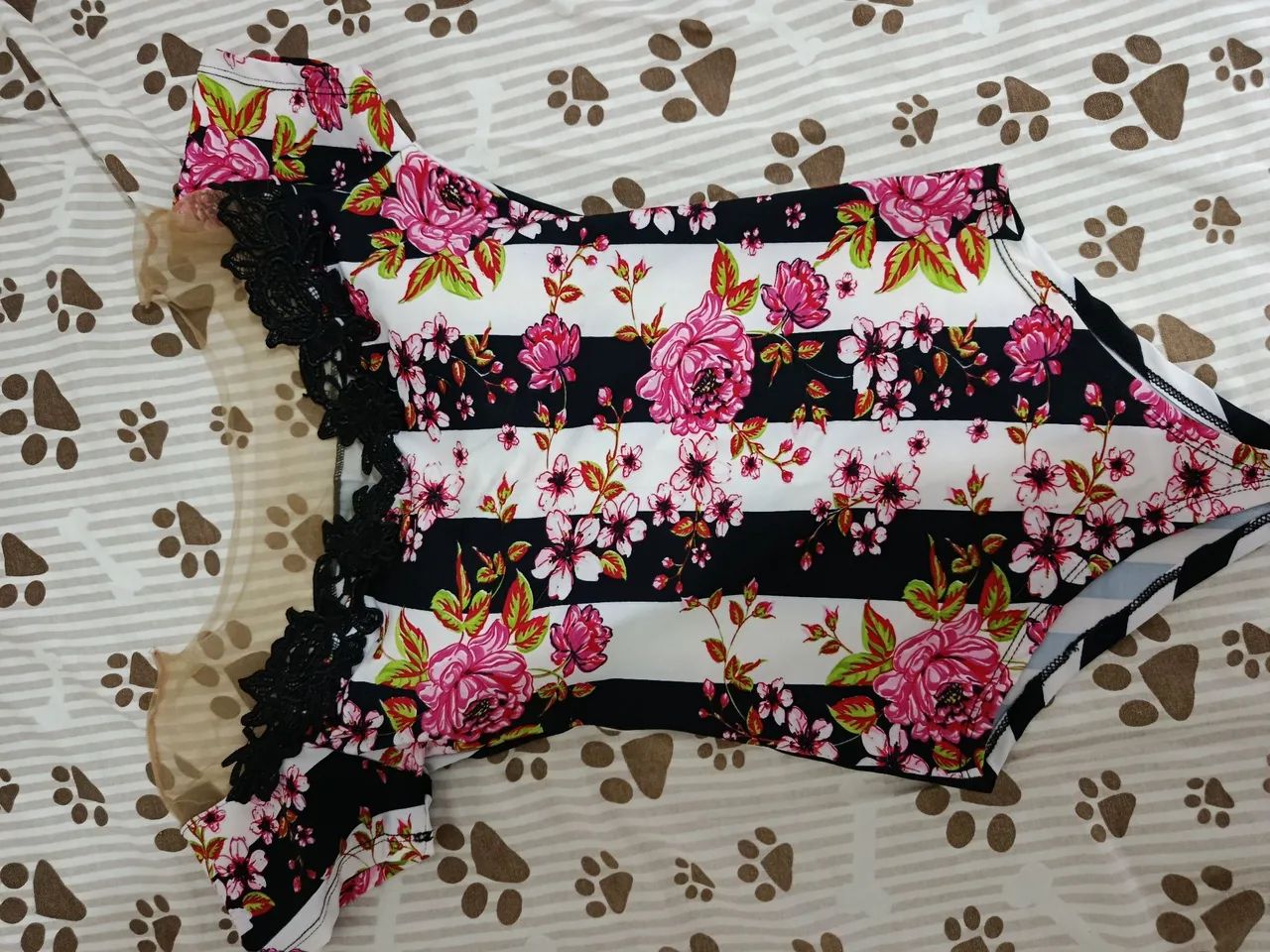 Body feminino estampado 