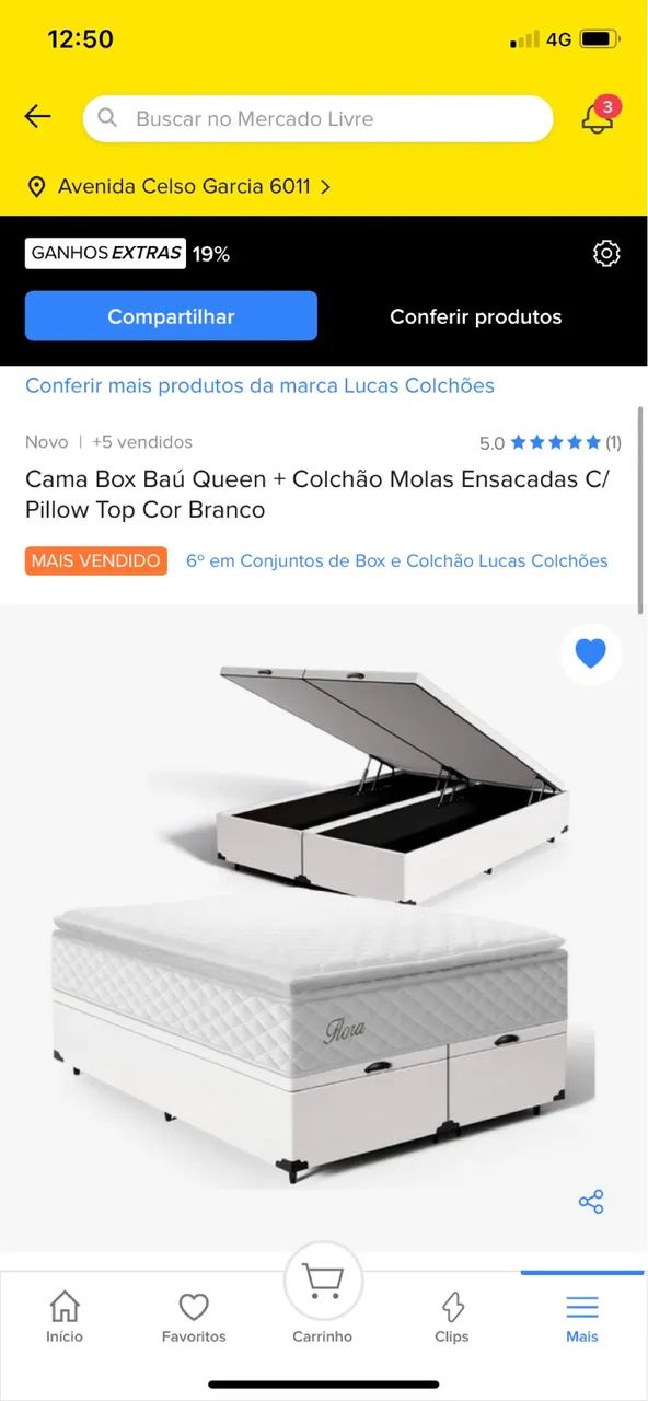 Cama box baú queen - Foto 2