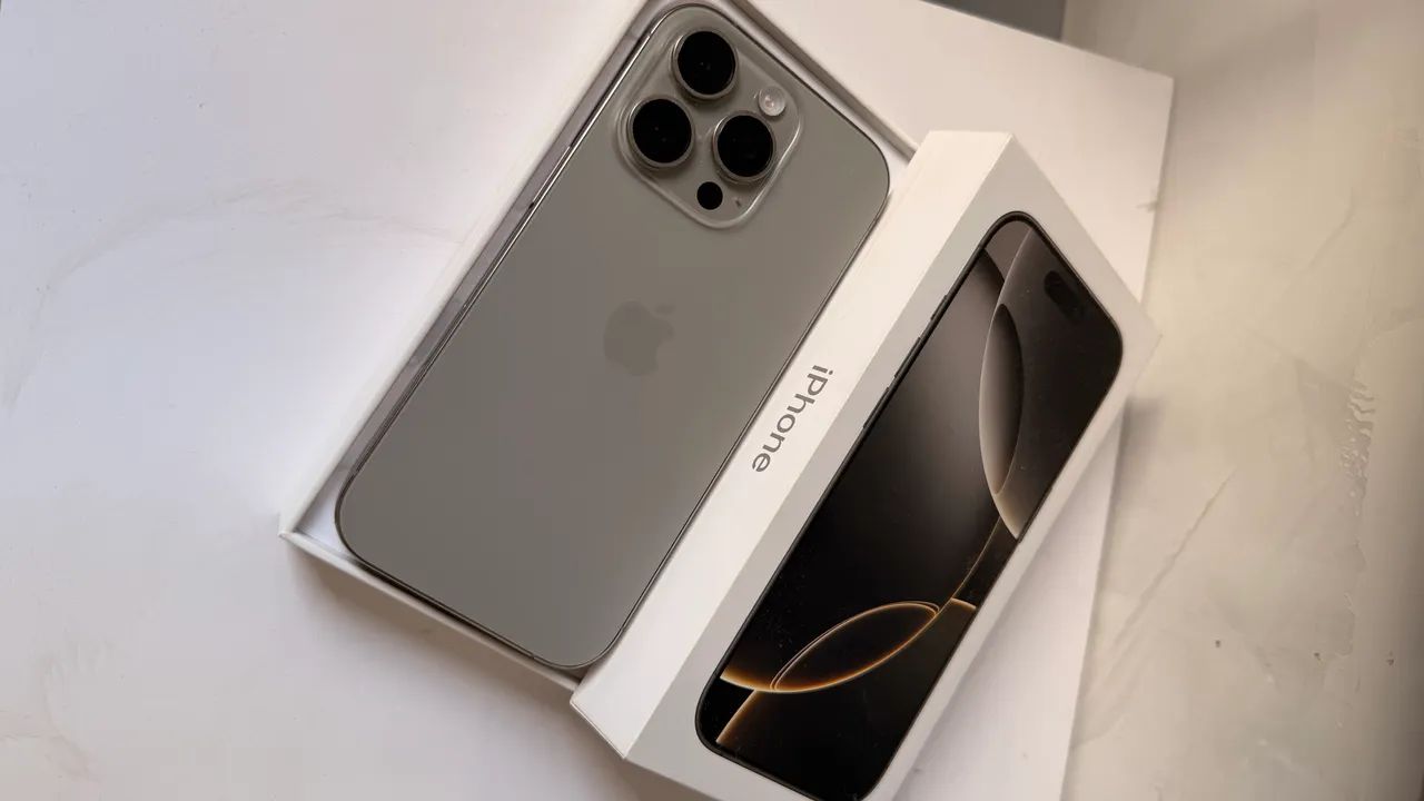 iPhone 16 Pro Cinza - estado de novo! - Foto 3
