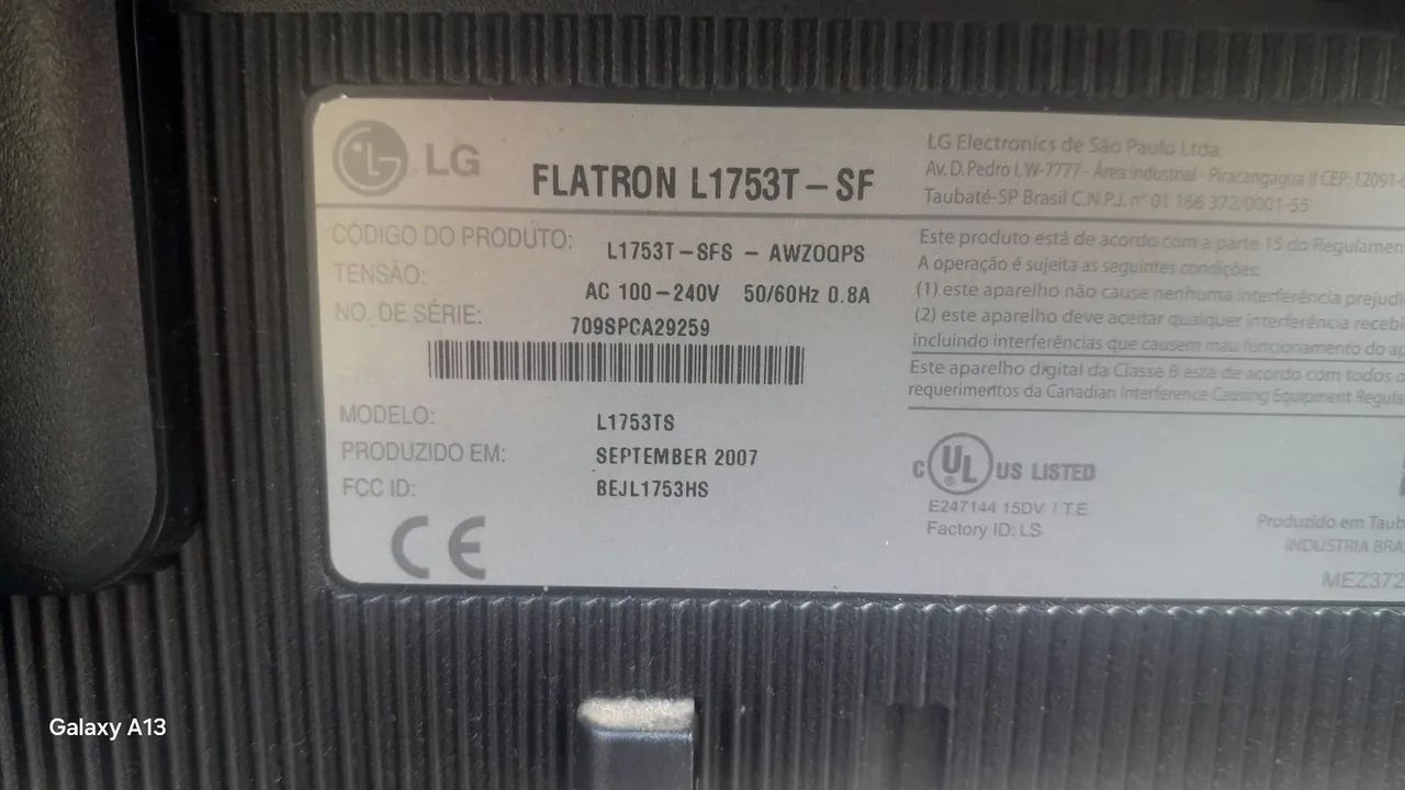 Monitor para computador