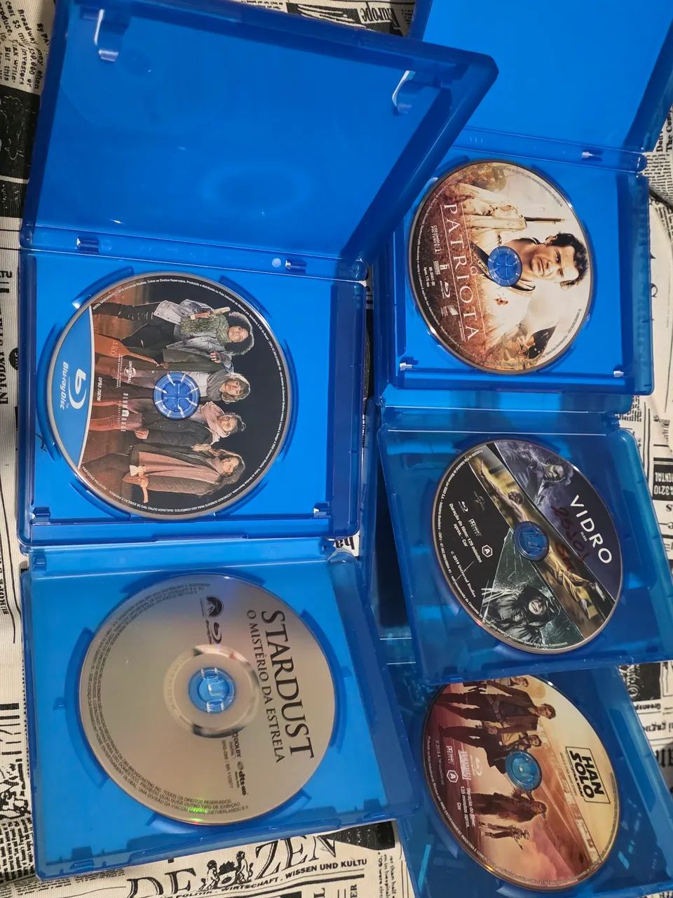 Lote 5 filmes em blu-ray - Foto 5