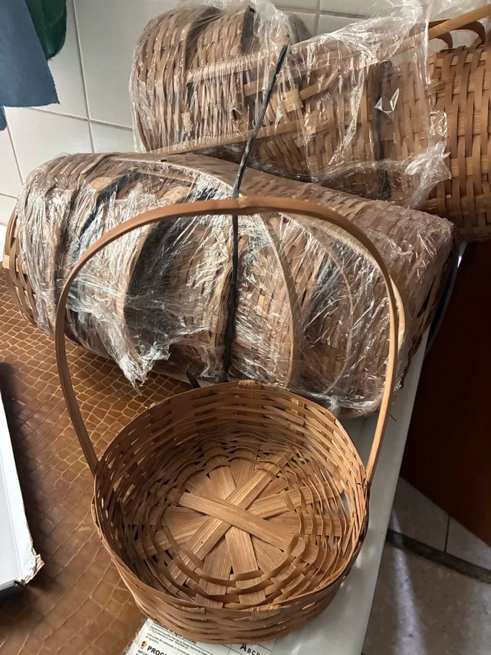 Cesta de bambu!