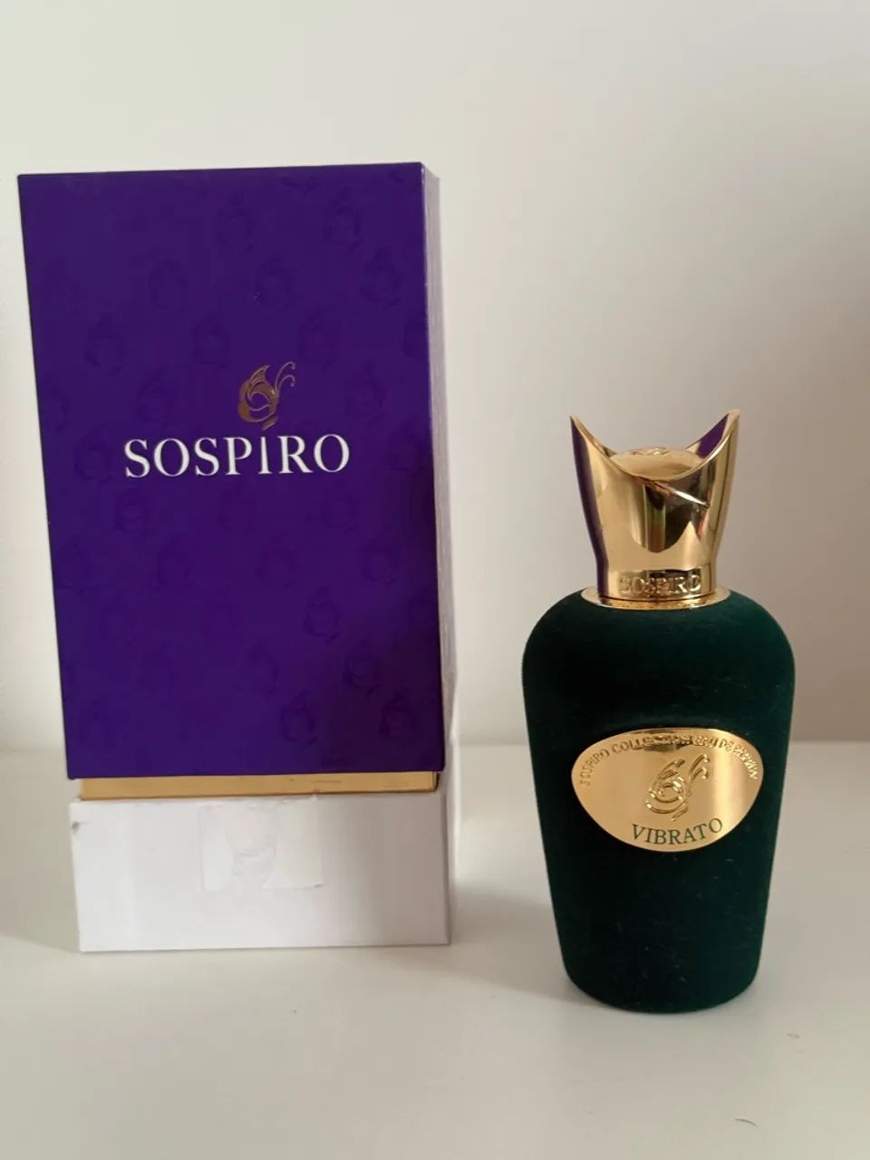 Sospiro Vibrato frasco vazio com caixa (APC)