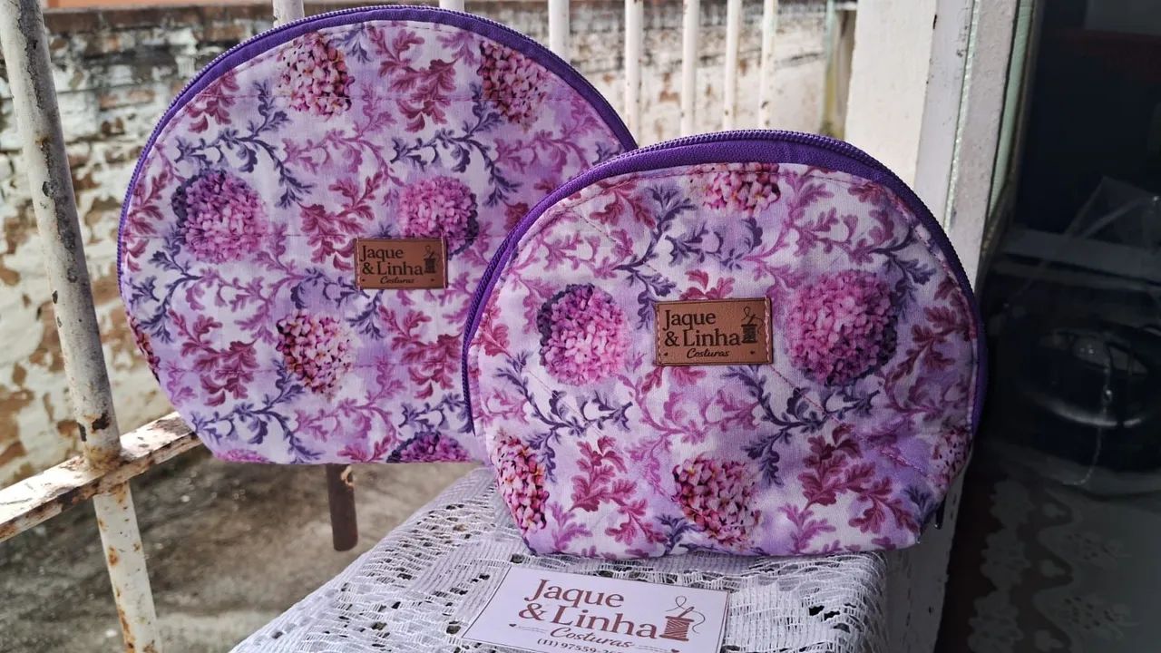 Bolsinhas, nescesarie, bolsas,estojos, presente  - Foto 4