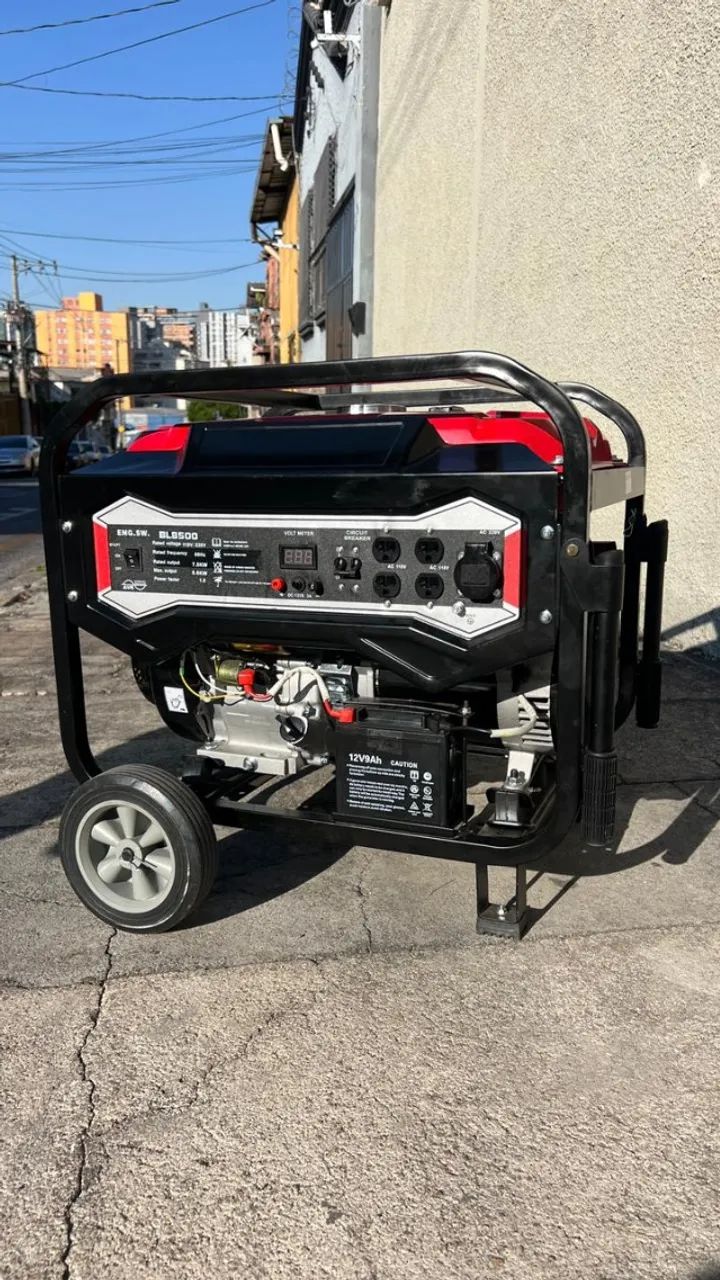 Gerador De Energia À Gasolina 8.000 Kva Eng.sw. Bl8500 - Foto 2