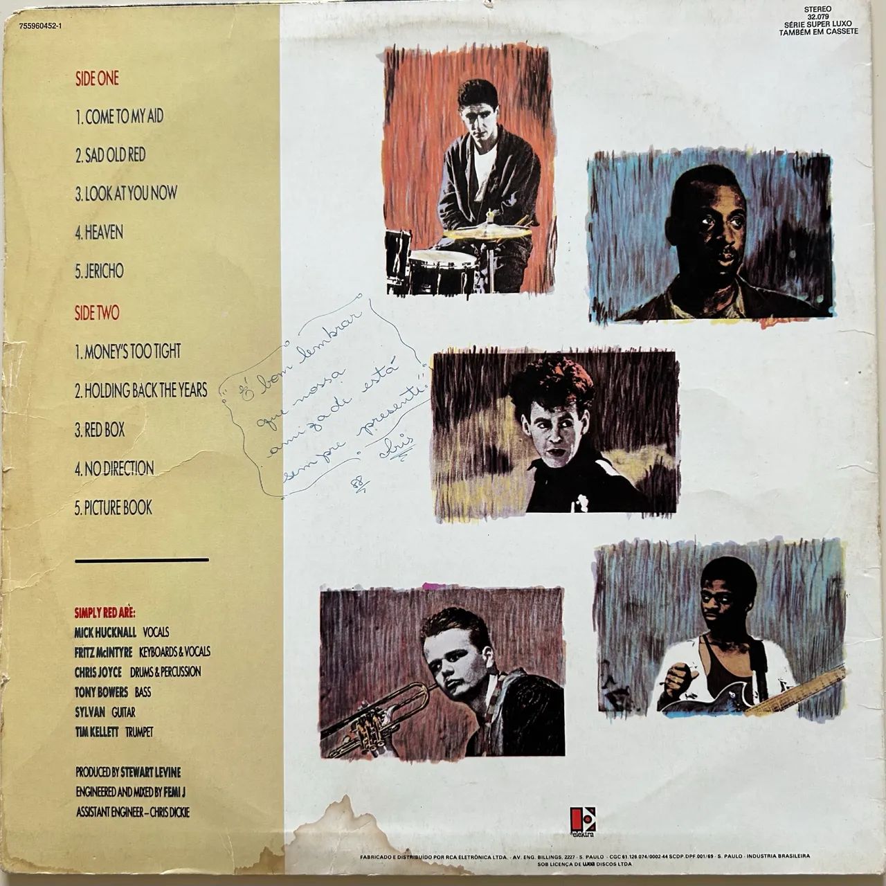 Disco Vinil Simple Red Picture Book Usado - Foto 5