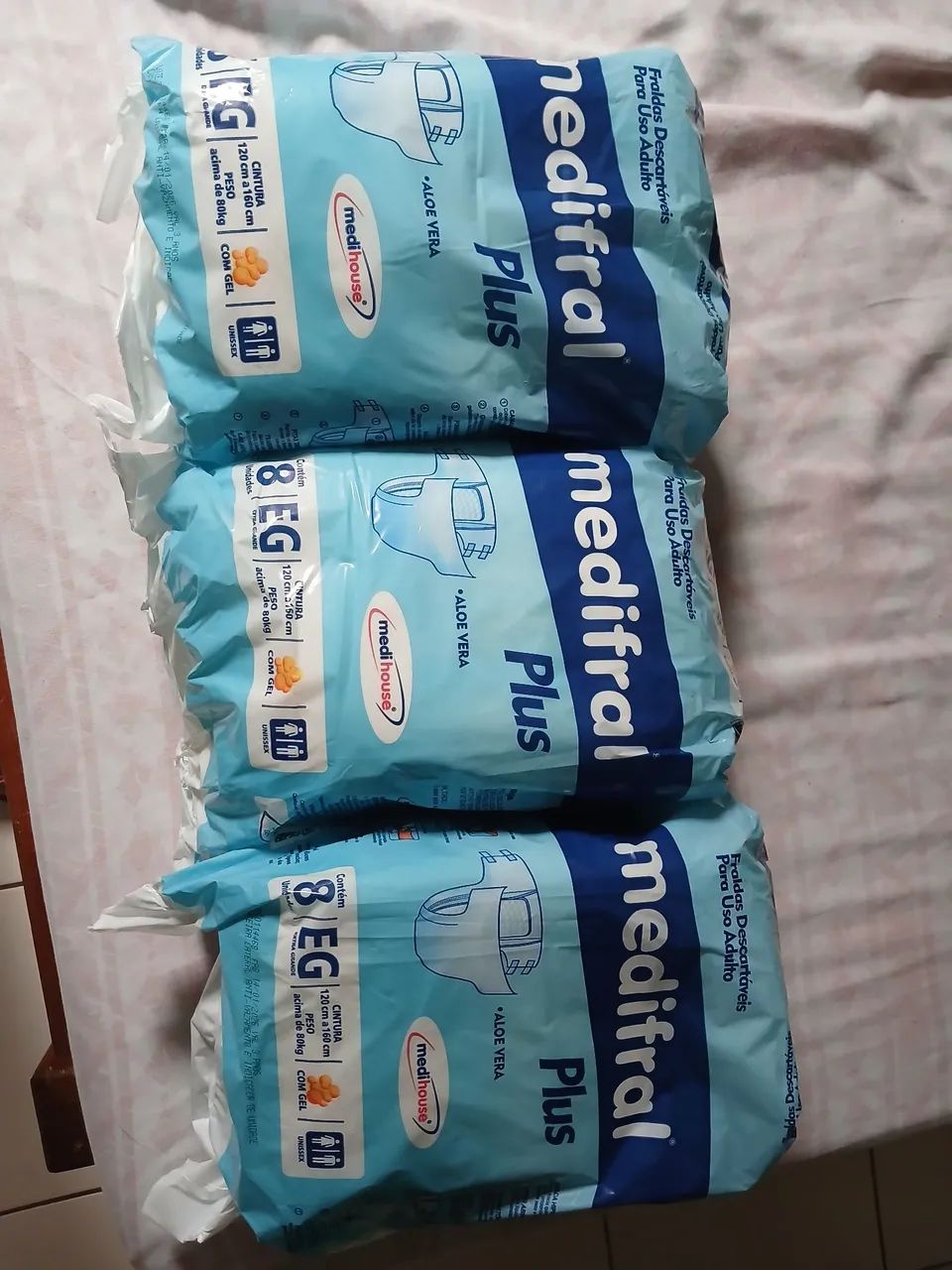 Fraldas geriatricas EG