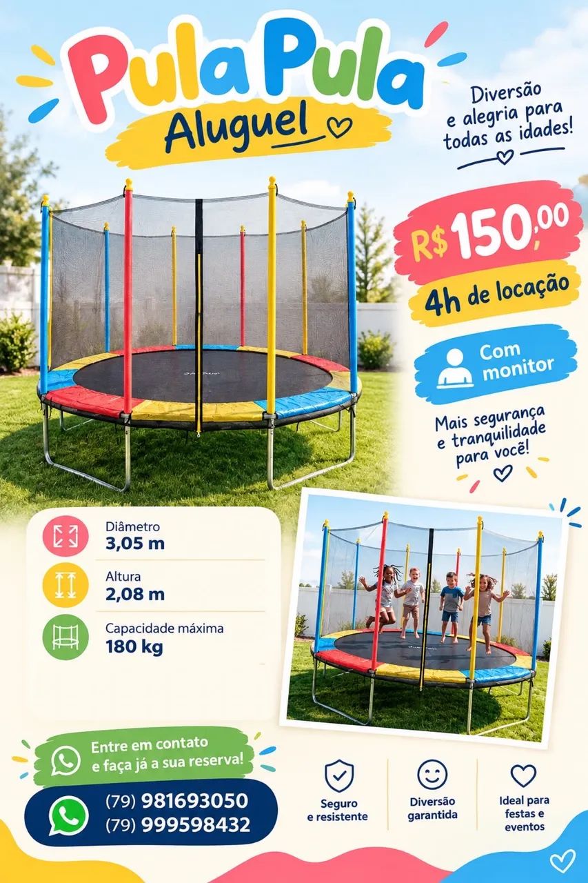 Aluguel de pula pula  - Foto 3