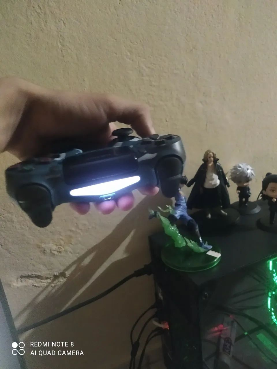 Controle ps4 Bluetooth e cabo - Foto 2