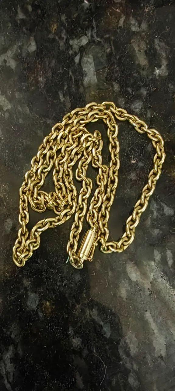 CORDÃO DE OURO 18K MACIÇO  - Foto 5