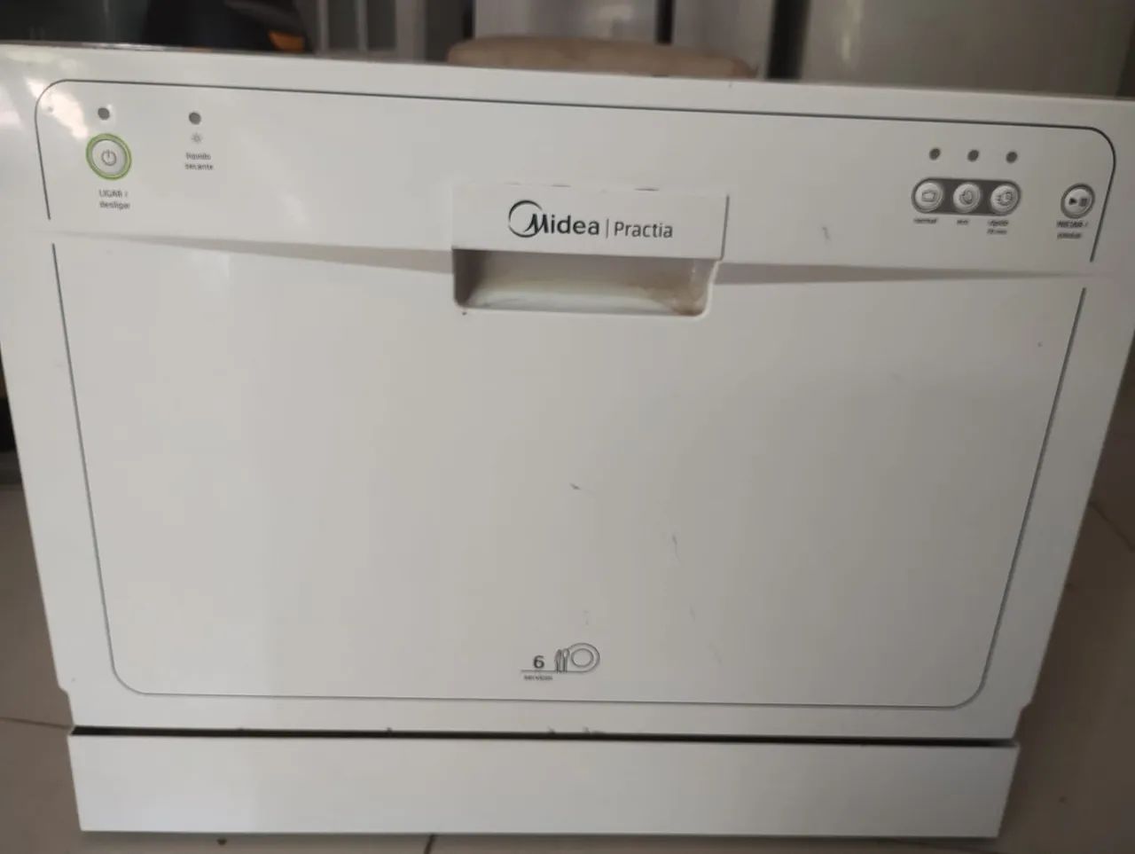 Lava-louças Midea Practia 6 Serviços - Compacta - Usada
