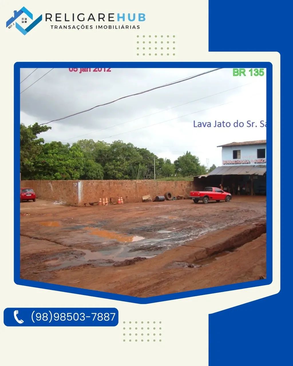 TERRENO EM PEDRINHAS / São Luís - MA