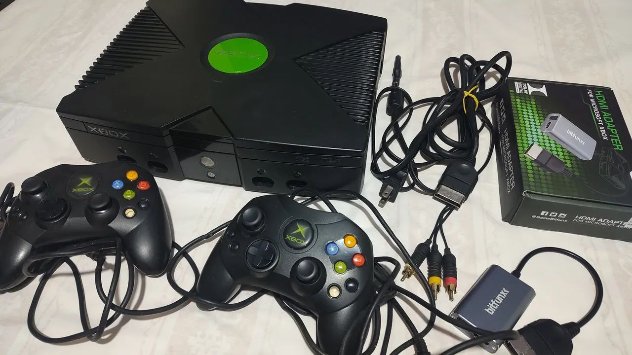 Xbox Classico Dois Controles HDMI - Foto 4