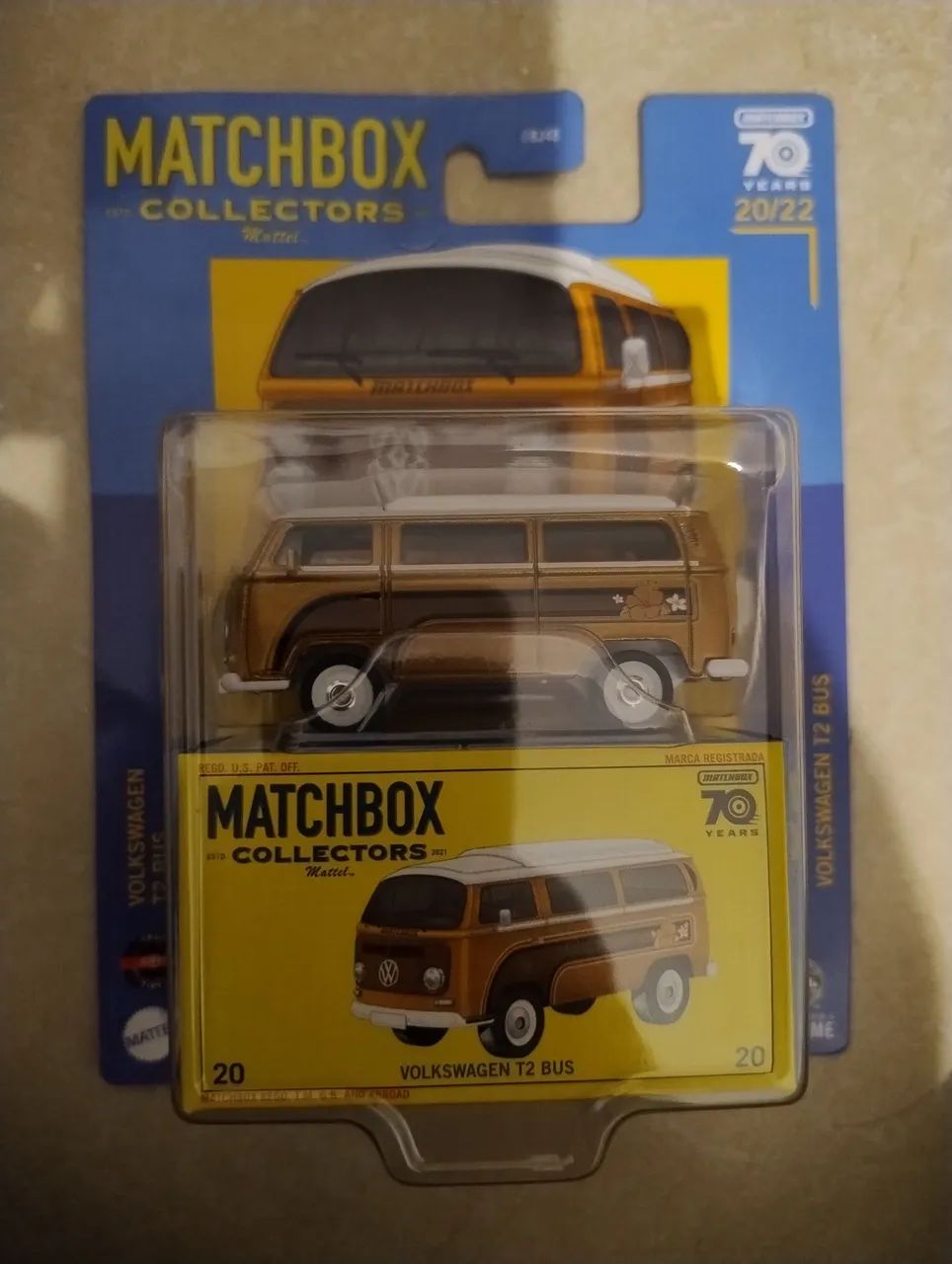 Volkswagen T2 Bus Kombi Matchbox (Hot Wheels) 
