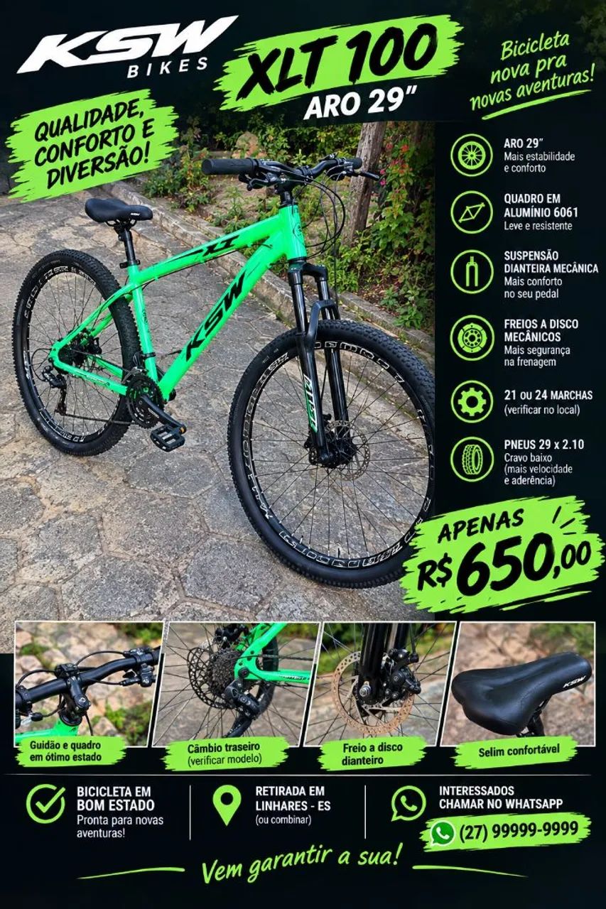 Bicicleta aro 29 XLT 100