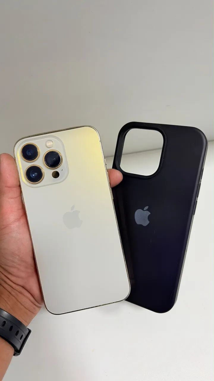 iPhone 13 Pró Dourado 