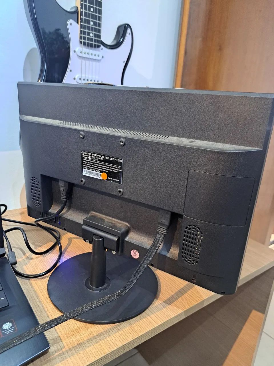 Monitor SLIM 18.5" LED - VGA/HDMI - PCTOP - Foto 2
