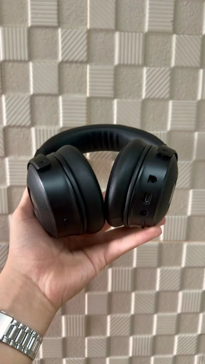 Headset Razer Kraken V3 Pro Wireless HyperSense - Foto 3