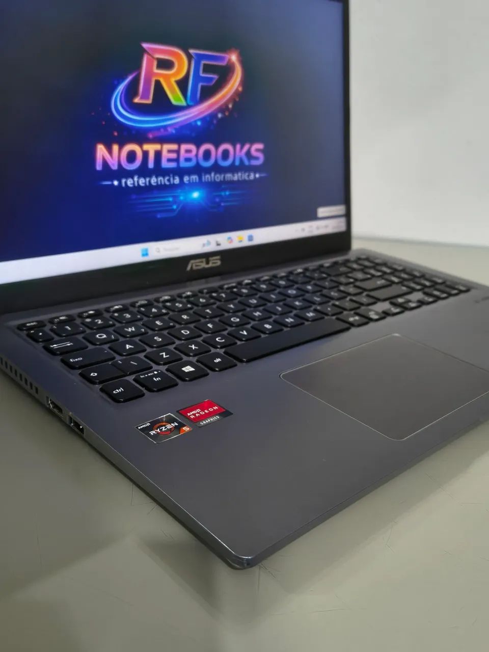 Notebook asus ryzen 5 8gb ram ssd 256gb placa de vídeo 2gb - Foto 2