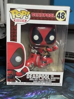 Boneco Funko Pop! Rides - Deadpool - Deadpool & Scooter - Foto 3