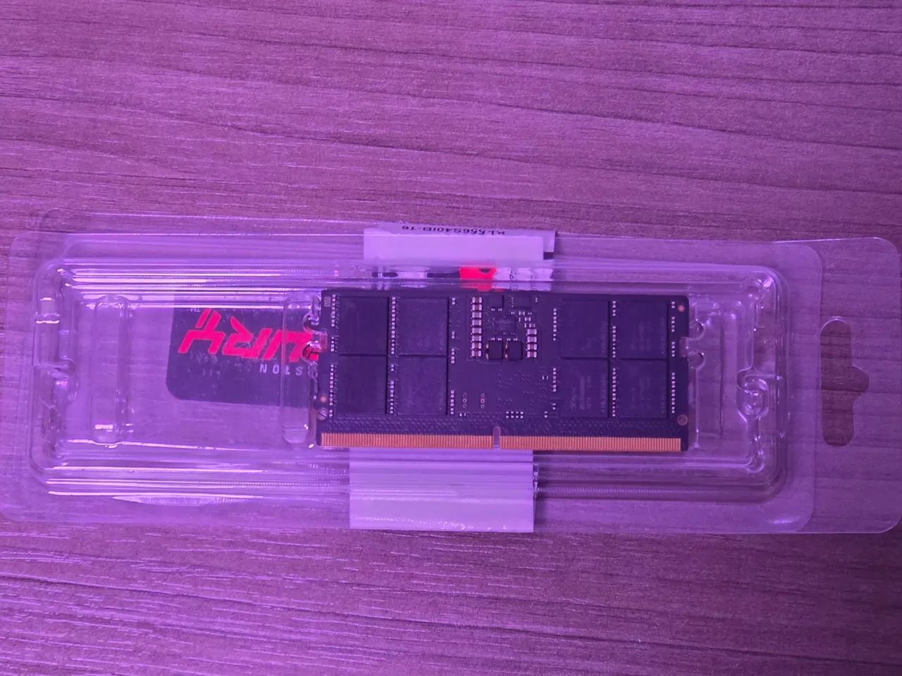 Memória RAM kingston fury impact 16GB ddr5 5600mhz notebook - Foto 2