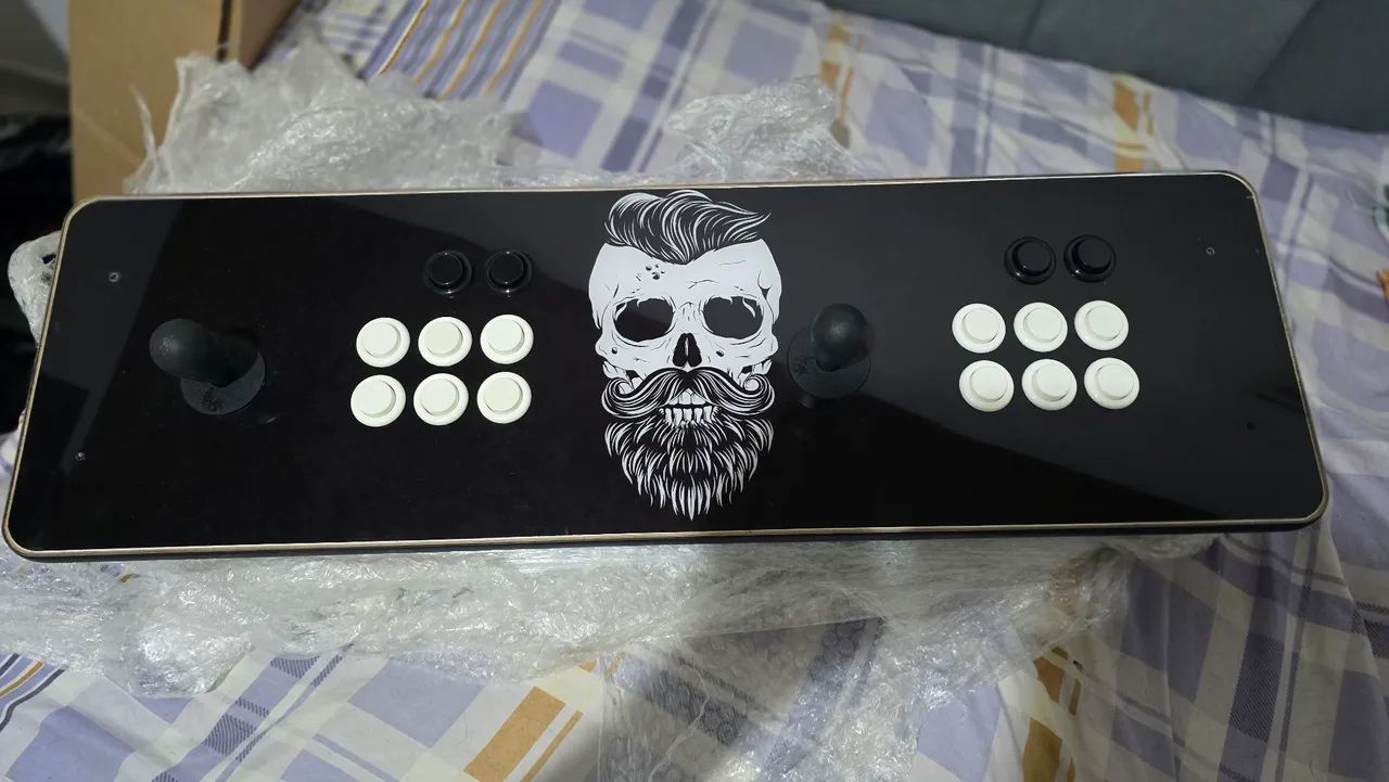 Fliperama Arcade 2 Jogadores Raspberry Pi 3 - Recalbox HDMI