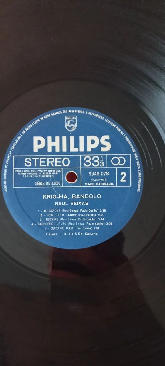 LP Raul Seixas - Krig Há Bandolo - Foto 5