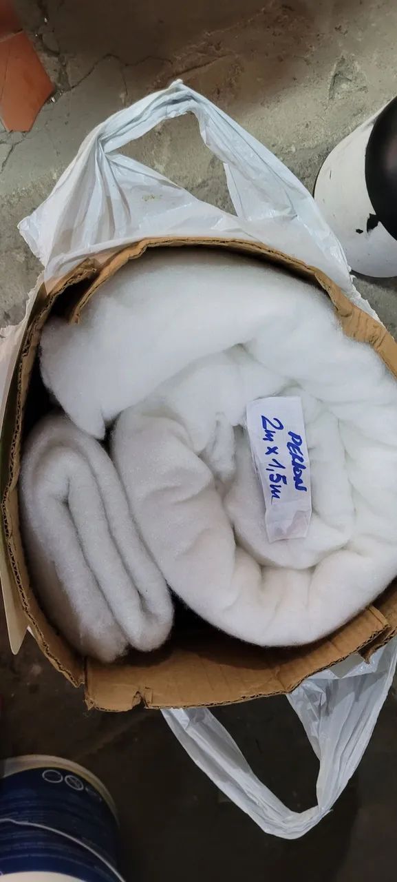 MANTA ACRÍLICA, LÃ, PERLON PARA FILTRAGEM EM AQUÁRIOS - Foto 2