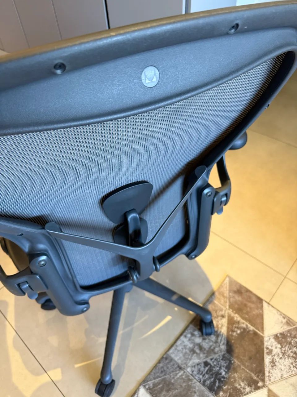 Cadeira Aeron Grafite Completa tamanho C