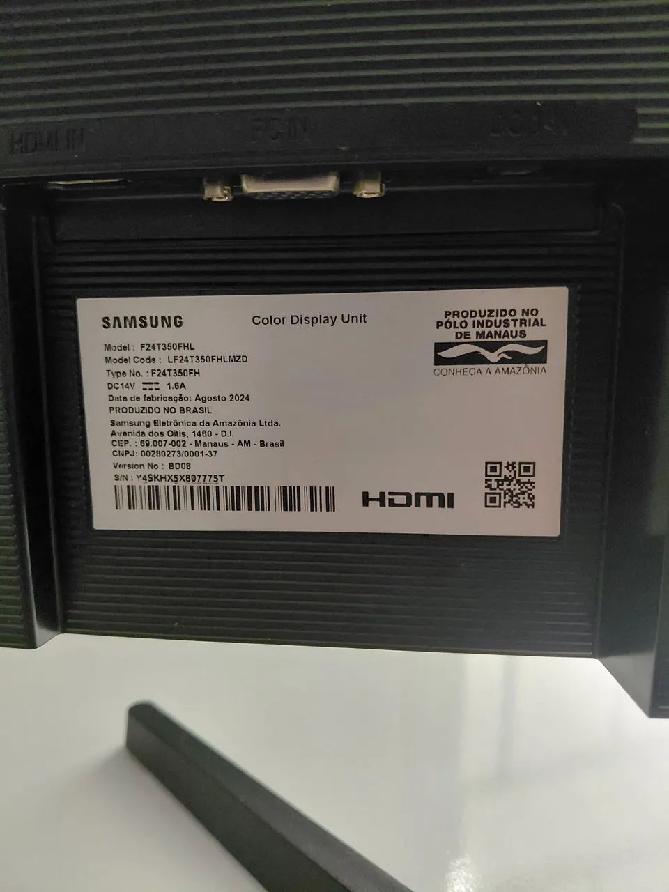 Monitor Samsung 24 polegadas  - Foto 2