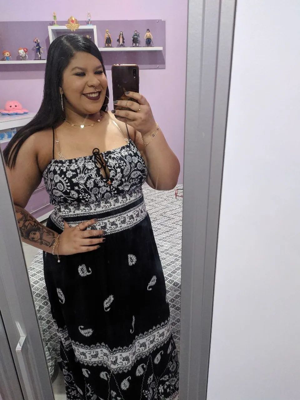 Vestido Longo Plus Size - Foto 3