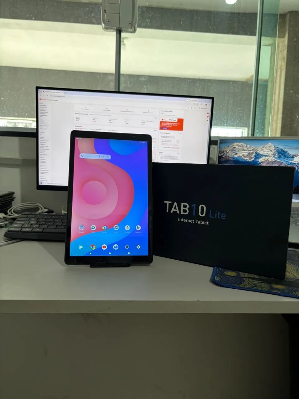 Tablet de 10 Polegadas 32GB Cinza | NOVO + GARANTIA - Foto 2