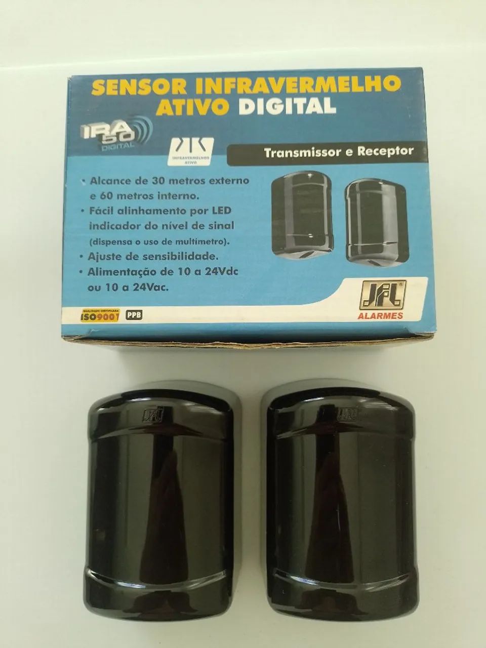 Promoção. Sensor Infravermelho Ativo JFL IRA-50 Digital (Barreira) - Novo/Na Caixa - Foto 2