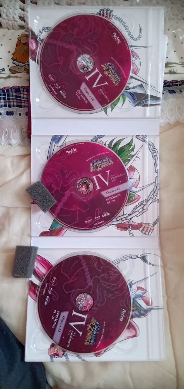 Blu-Ray Os Cavaleiros do Zodíaco - Andrômeda Box - Vol. 4 - 3