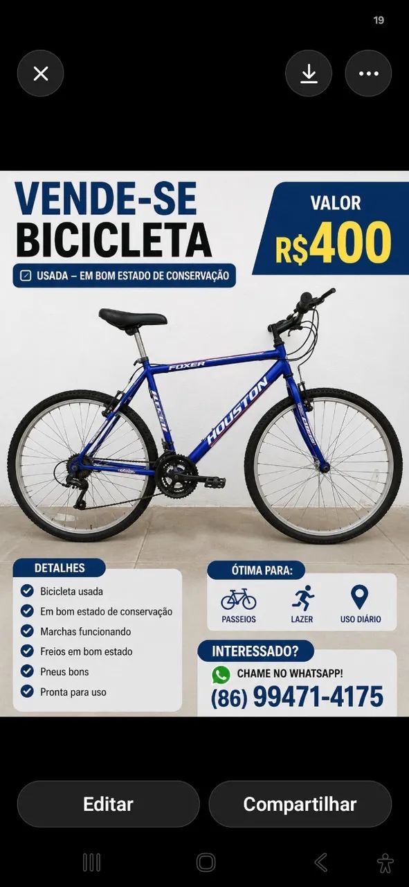 Bicicleta usada