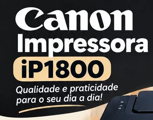 Impressora Canon iP1800 - Funcionando e Conservada - Foto 3