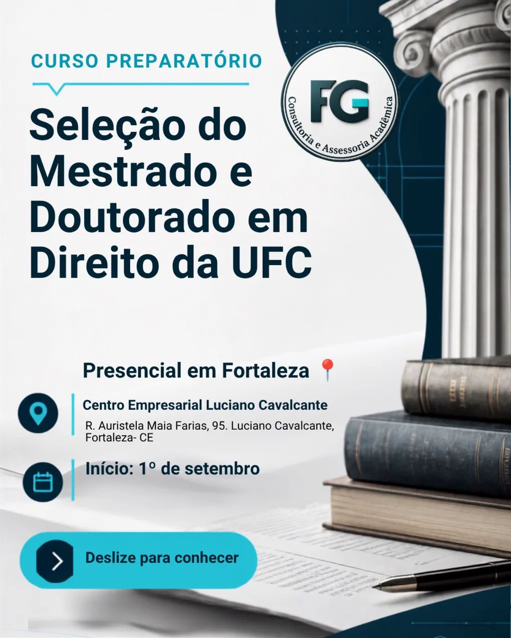 Curso Preparatório para o Mestrado e Doutorado em direito da UFC