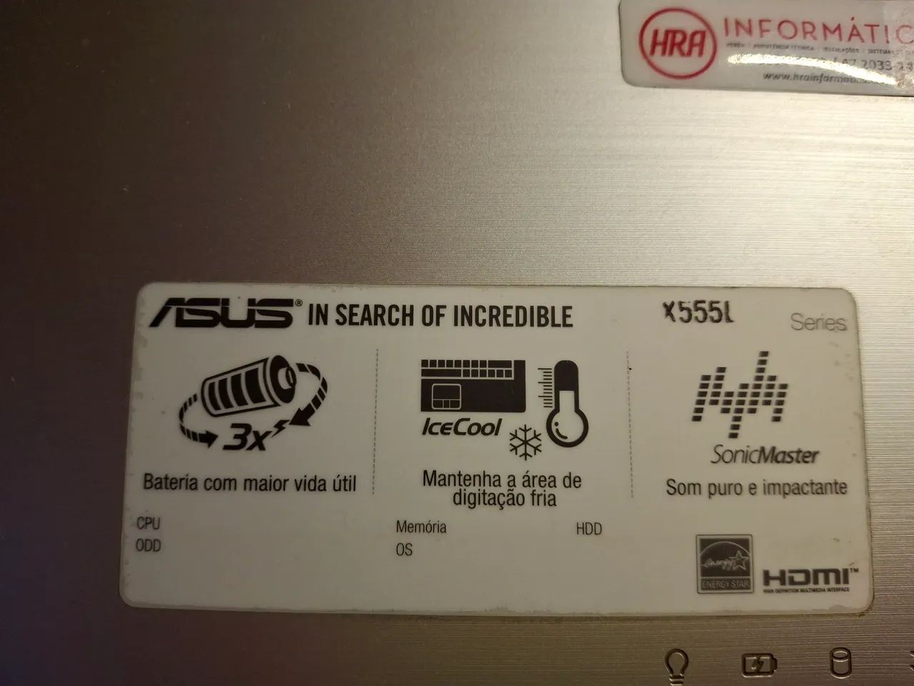 Notebook ASUS X555L - Foto 4