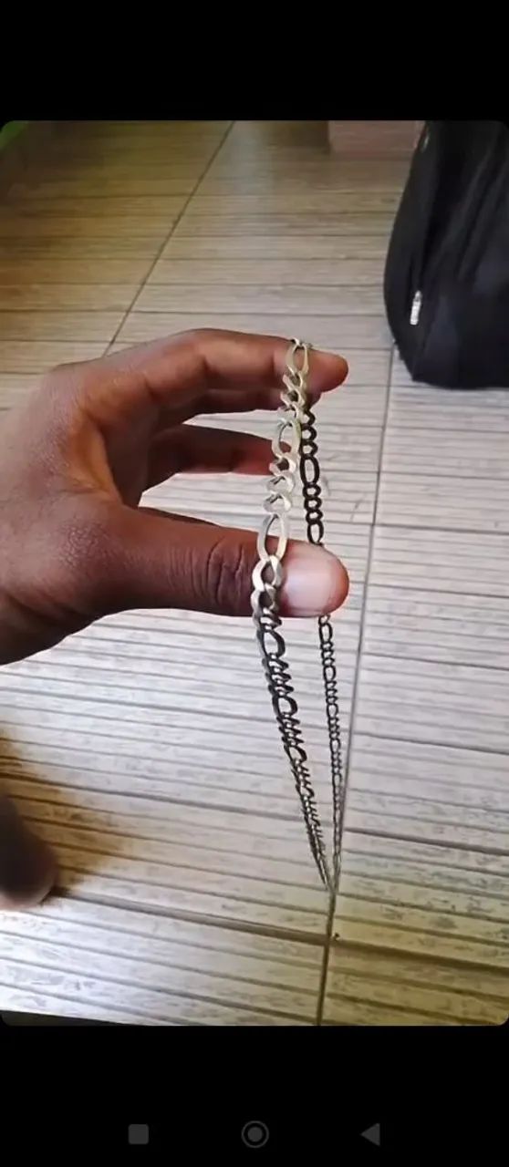 Corrente de prata no precinho 
