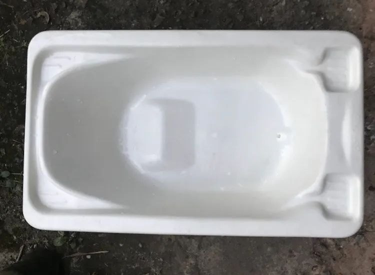 Banheira Branca para Bebê Galzerano
