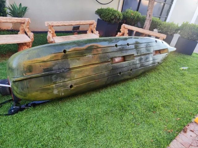 Caiaque Duplo Caiaker New Foca + Motor Jet 3HP - Usados - Foto 4