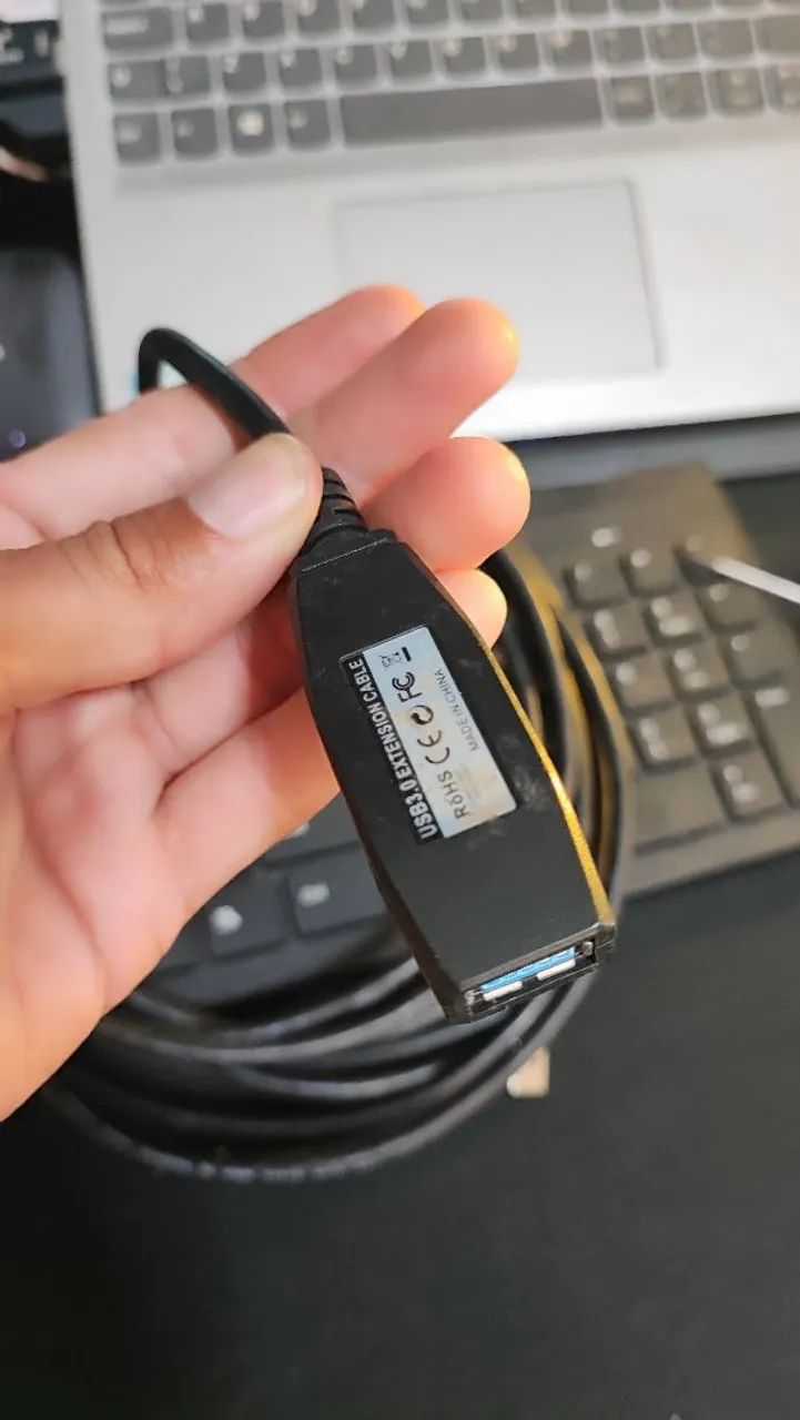 Cabo extensor USB 3.0 5 metros - Foto 3