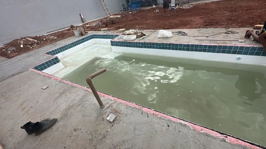 Piscinas de Fibra semi pastilhada - Foto 3