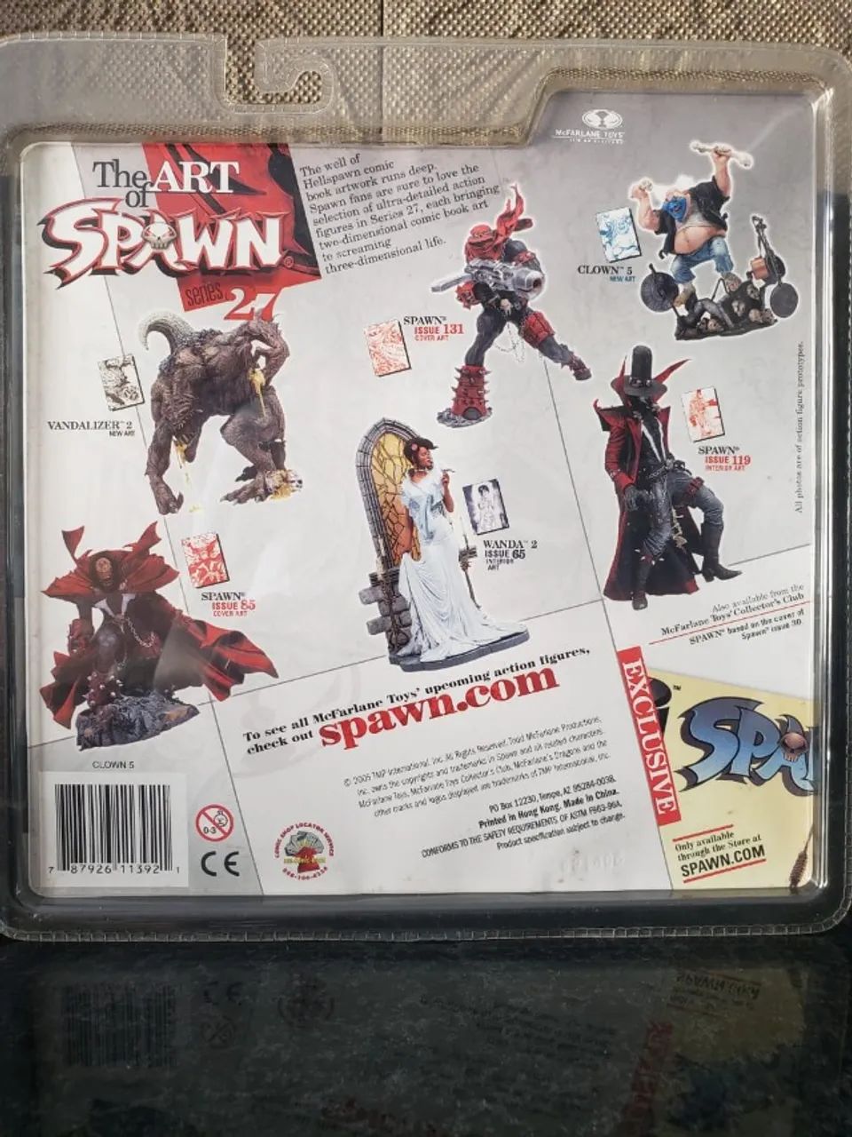 Boneco de ação McFarlane Toys Spawn Series 27 The Art of Spawn