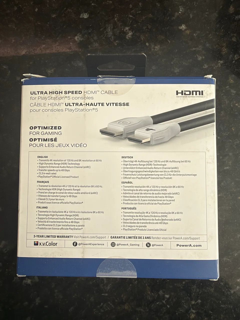 Cabo hdmi premium powerA ps5 - Foto 2